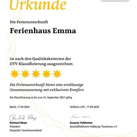 Emma Casa de Férias Bundorf