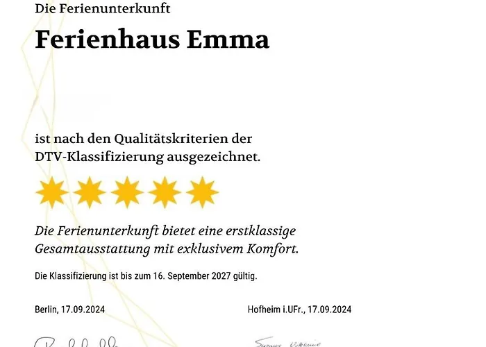 Emma 別荘 Bundorf